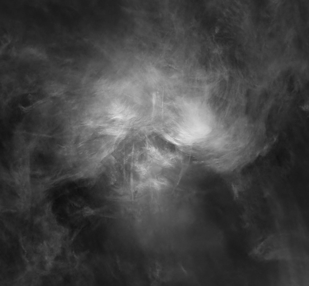 Pleiades or Seven Sisters luminance image